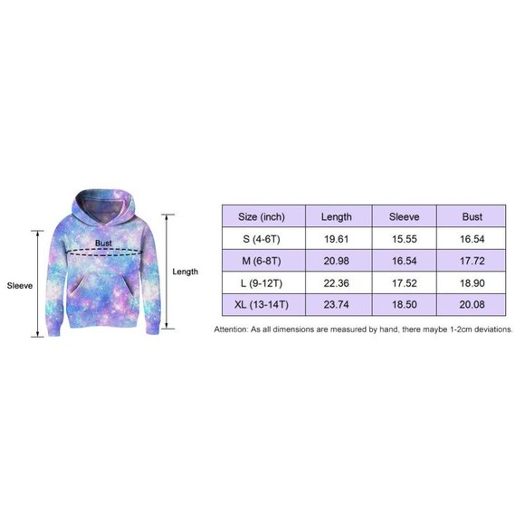 New Pullover Hoodies 3D Graphic Printed Hooded Sweatshirt with Pocket - Picture 5 of 7